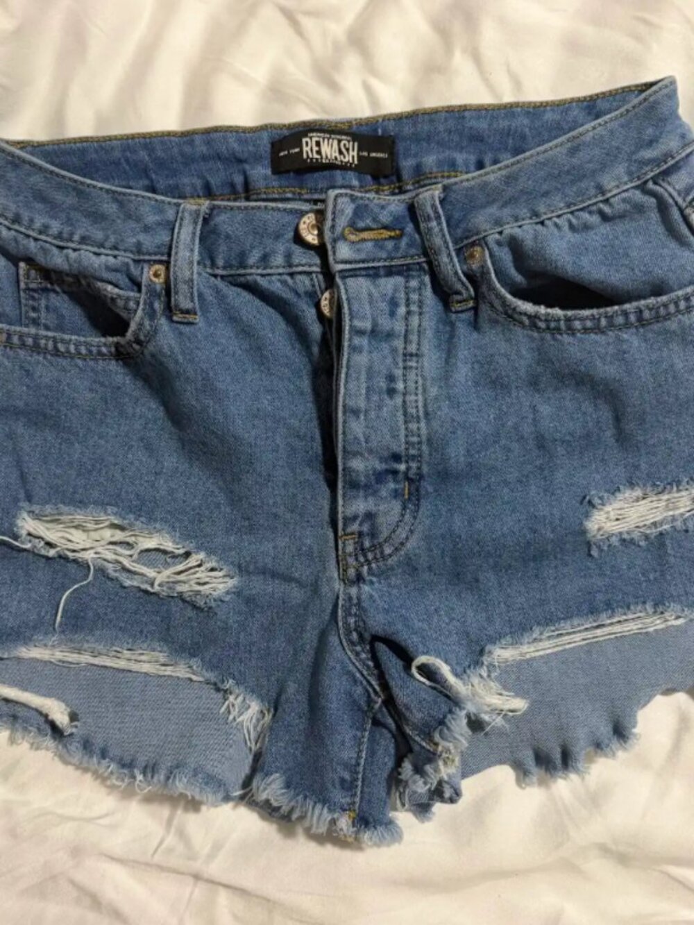 Rewash Jean shorts